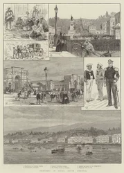 Sketches in Chile, South America